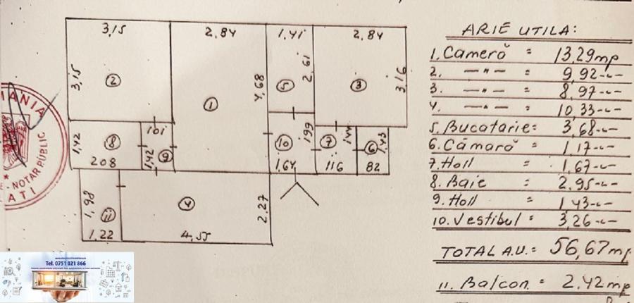 Apartament De locuit De vanzare